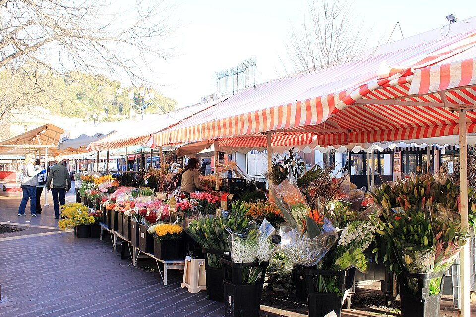Marché au fleurs, cours Saleya