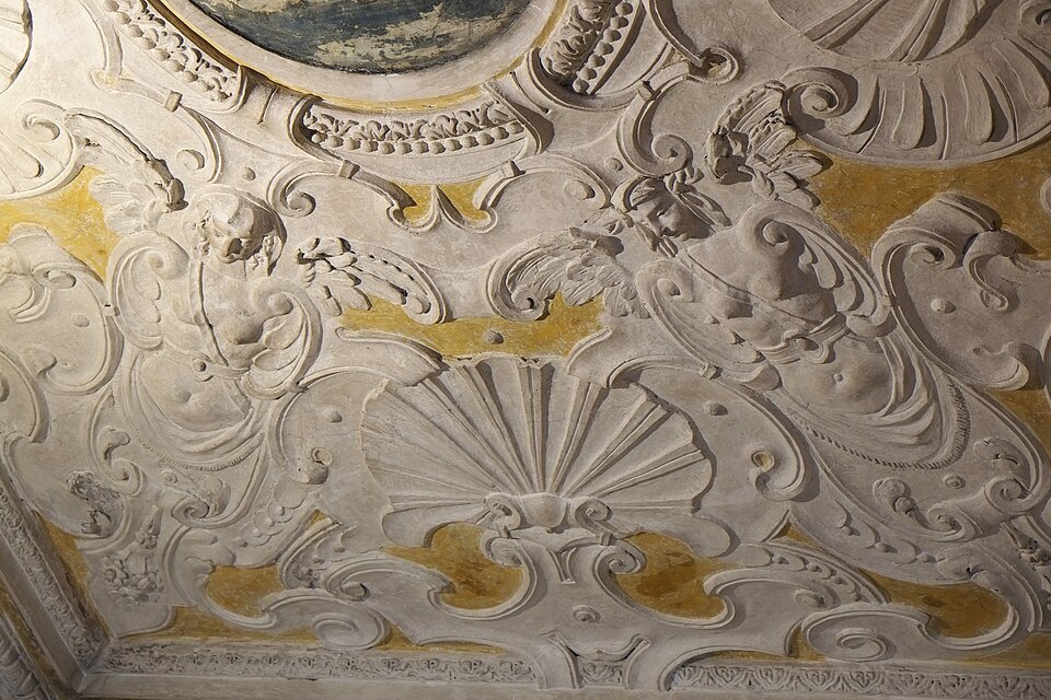 Nice (06) Palais Lascaris Plafond 671