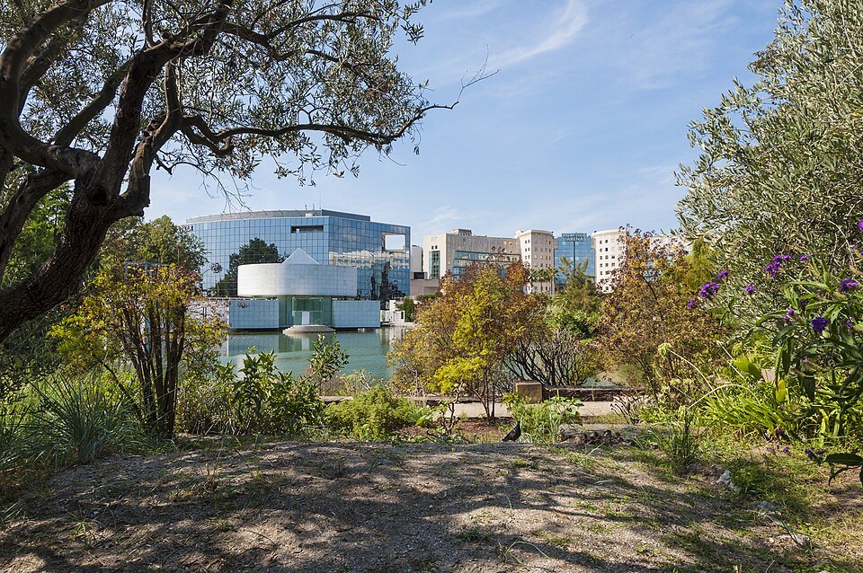 Intérieur du parc phoenix de Nice